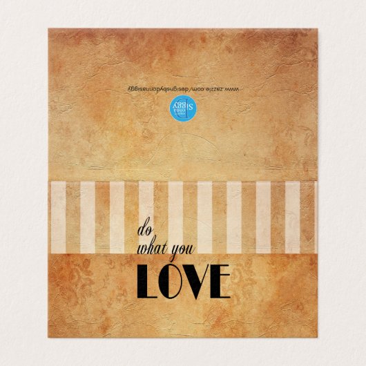 グランジヴィンテージ線ストライプ付き | 好きなことをする (外部フラット)