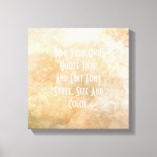 グランジヴィンテージ背景 キャンバスプリント (正面)