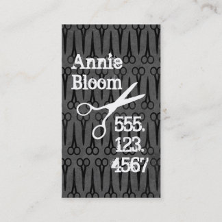 グランジ動揺して美容師 名刺