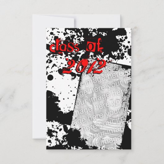 グランジ卒業クラス2012 招待状 (正面)