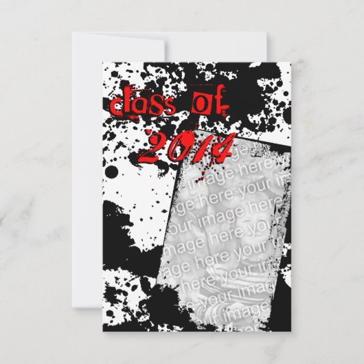 グランジ卒業クラス2014 招待状 (正面)