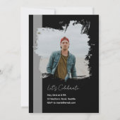 グランジ卒業生 招待状 (裏面)