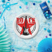 グランジ岩 ペーパープレート (パーティー)