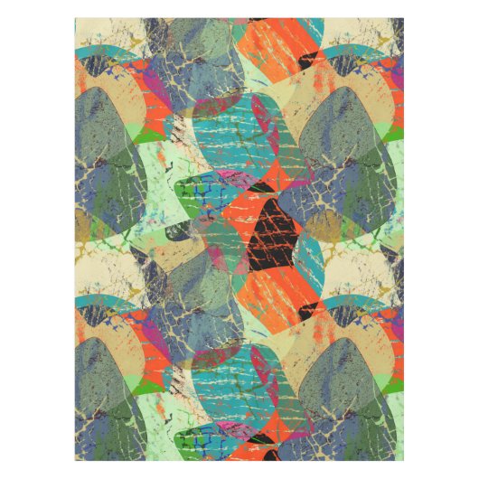 グランジ抽象芸術 テーブルクロス (正面)