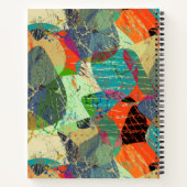 グランジ抽象芸術 ノートブック (裏面)