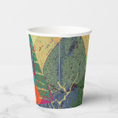 グランジ抽象芸術 紙コップ (右)
