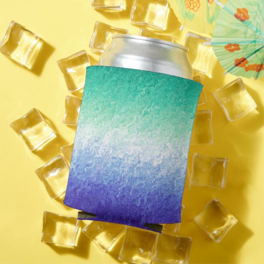 グランジ抽象MLMゲイ プライド フラグ 缶クーラー (インサイチュ 夏)