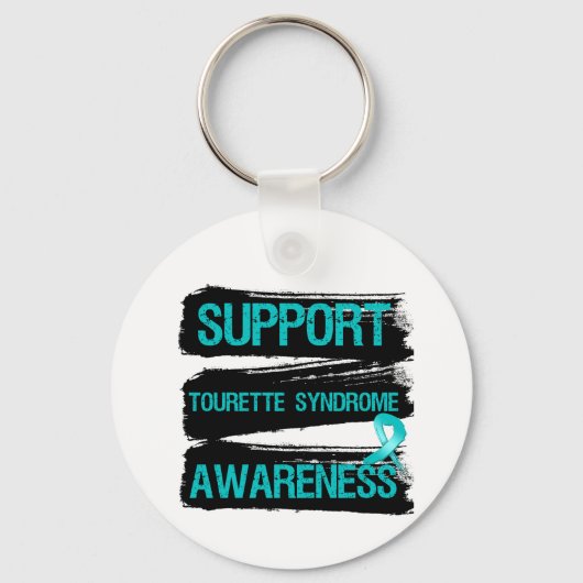 -グランジ支援トゥレット症候群認識度 キーホルダー (正面)