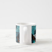 グランジ星パタよくはしゃぐーン子供デザイン。 エスプレッソカップ (裏面)