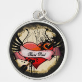 グランジ最高のパパ キーホルダー (正面)