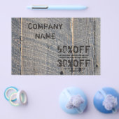 グランジ材の改装 大工 建設 チラシ (シングル)