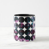 グランジ水玉模様。 マグカップ (中央)