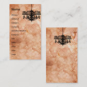 グランジ照明 名刺 (正面/裏面)