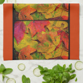 グランジ紅葉 キッチンタオル (折り畳み)