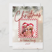 グランジ紙デザイン シーズンカード (正面)