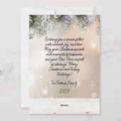 グランジ紙デザイン シーズンカード (裏面)