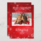 グランジ紙デザイン シーズンカード (正面/裏面)