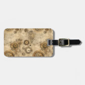 グランジ素朴時計(2) ラゲッジタグ (正面横)