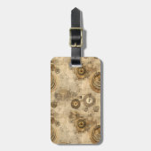 グランジ素朴時計(2) ラゲッジタグ (正面縦)