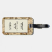 グランジ素朴時計(2) ラゲッジタグ (裏面横)