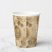 グランジ素朴時計(2) 紙コップ (右)