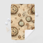 グランジ素朴時計(6) ゴルフタオル (インサイチュ)