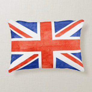 グランジ統一された国国旗 アクセントクッション