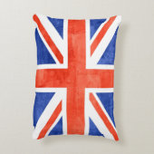グランジ統一された国国旗 アクセントクッション (裏面(縦))