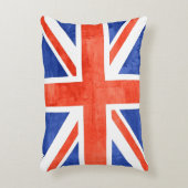 グランジ統一された国国旗 アクセントクッション (正面(垂直))