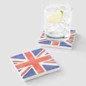 グランジ統一された国国旗 ストーンコースター (横)