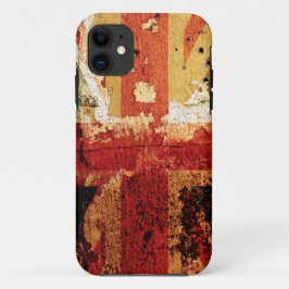 グランジ統一された国国旗 iPhone 11 ケース