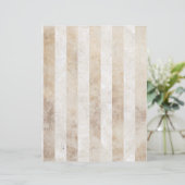 グランジ金ゴールドストライプスクラップブック紙 (スタンド正面)