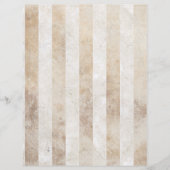 グランジ金ゴールドストライプスクラップブック紙 (正面)