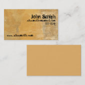 グランジ金ゴールド 名刺 (正面/裏面)