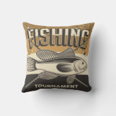 グランジ魚釣り クッション (裏面)