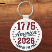 グランジ・アメリカ 1776 - 2026 自由の国 キーホルダー (裏面)