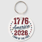 グランジ・アメリカ 1776 - 2026 自由の国 キーホルダー (裏面)