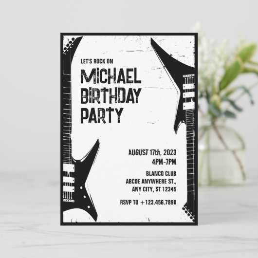 グランジ・ギター 招待状 (スタンド正面)