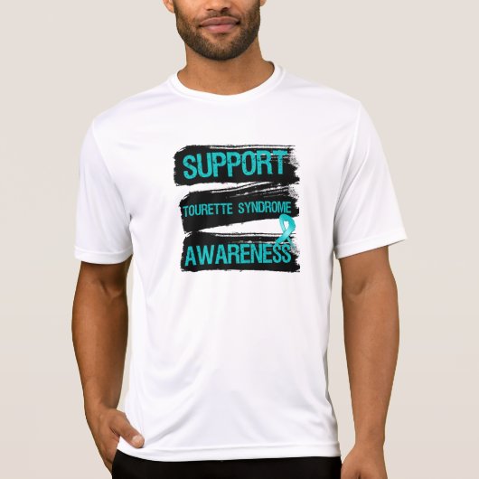 グランジ-サポートTouretteシンドロームの認識度 Tシャツ (正面)