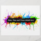 グランジ・パーティーのフライヤー チラシ (裏面)