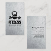 グランジ フィットネス パーソナルトレーナー ケトルベル バーベル 名刺 (正面/裏面)