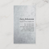 グランジ フィットネス パーソナルトレーナー ケトルベル バーベル 名刺 (裏面)