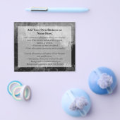 グランジ ブラック ペイント フェイク フィニッシュ デザイン チラシ (シングル)