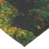 グランジ,ヴィンテージ，ダマスク，苔，緑，パターン， テーブルクロス (アングル)