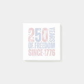 グランジ 1776年以来250年の自由 愛国 ポストイット (正面)