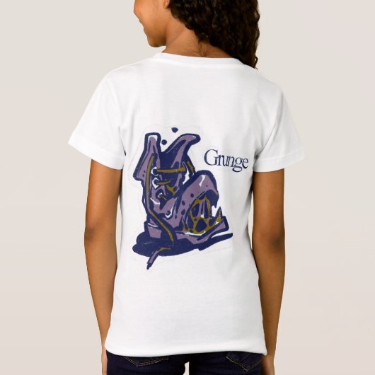 グランジ Tシャツ (裏面)