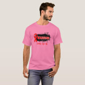 グランジ - WARRIOR – 血液がん Tシャツ (正面フル)