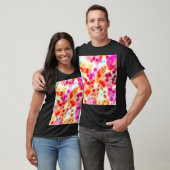 グランジColor Dotテクスチャの背景 Tシャツ (ユニセックス)
