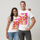 グランジColor Dotテクスチャの背景 Tシャツ (ユニセックス)