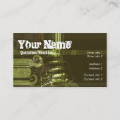グランジGreen Guitar名刺 名刺 (正面)
